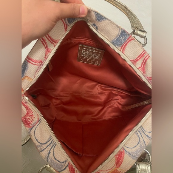 Coach Poppy Dream C Rocker Multicolor Satchel - Picture 9 of 16